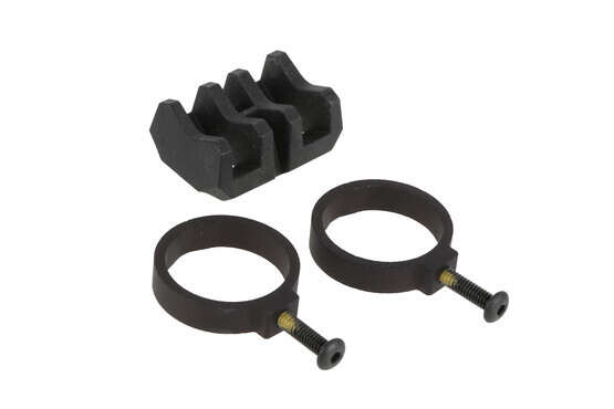 Magpul Light mount with V style block rings made from reinforced polymer